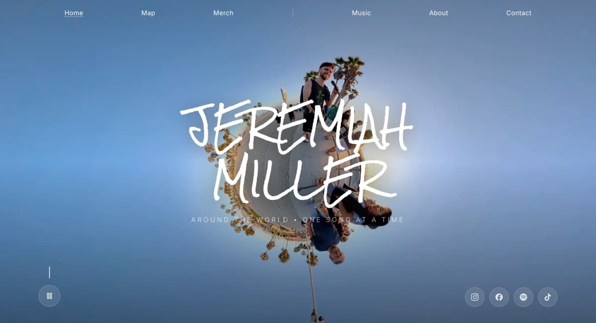 Jeremiah Miller marketing website